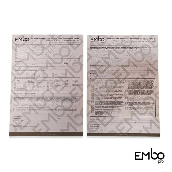 Embo Pro CONSULTATION PADS (Part A & B)