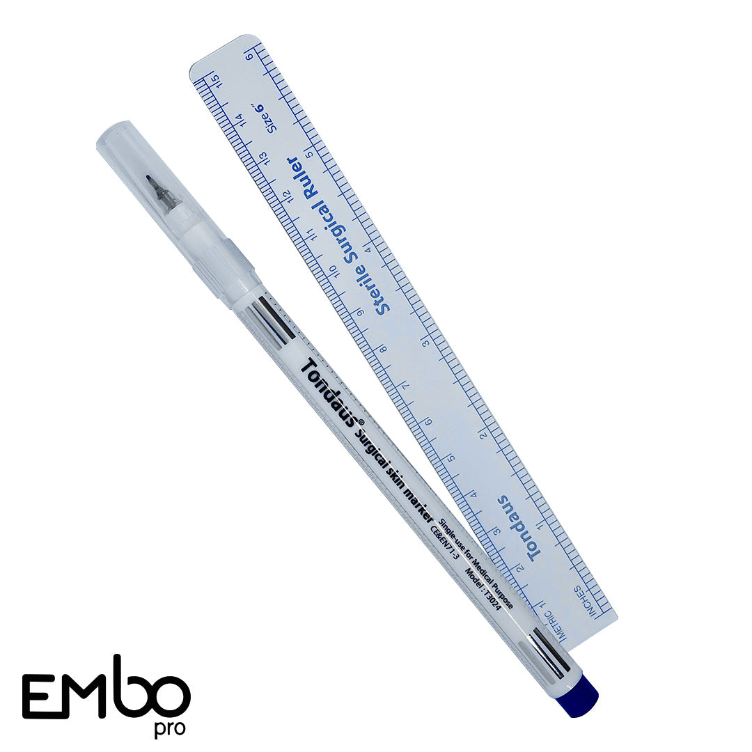 Surgical Skin Marker & Ruler - Embo Pro